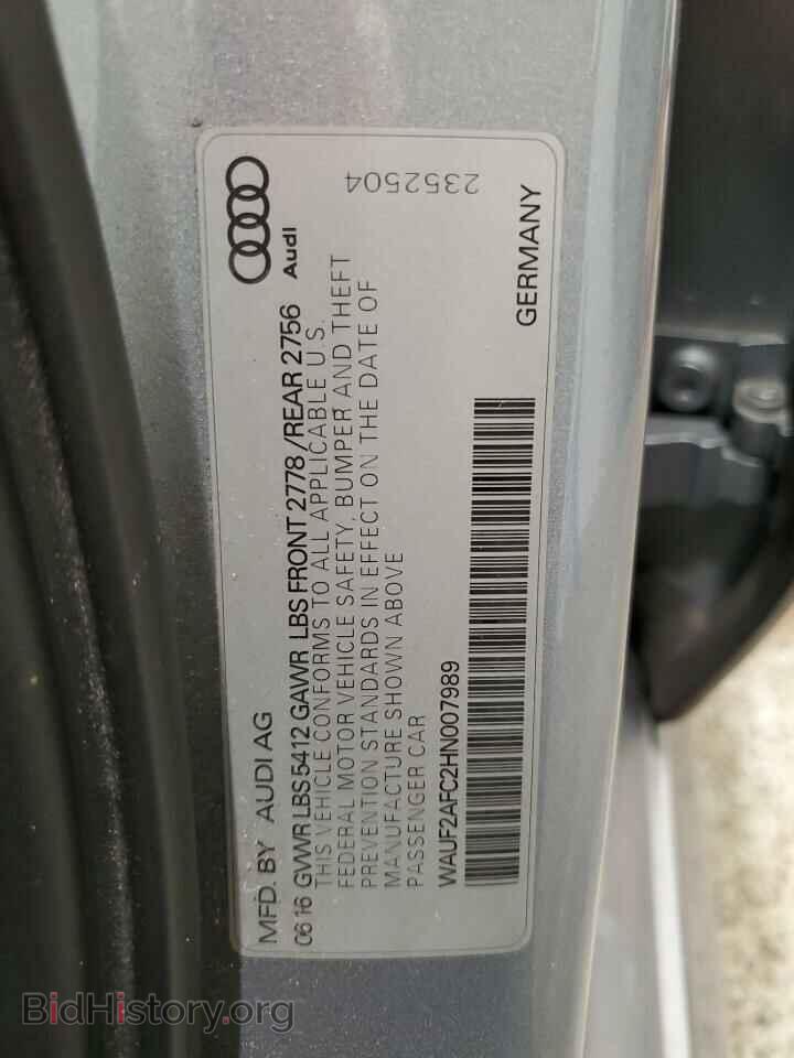 2017 AUDI A6 - VIN: WAUF2AFC2HN007989 - Photo 12
