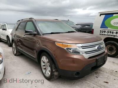 2011 Ford EXPLORER Explorer X, коричневый — VIN 1FMHK7D89BGA79499, Copart