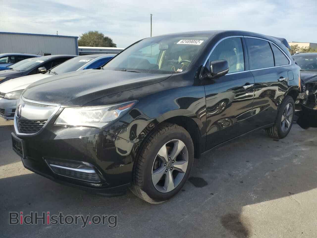 2014 ACURA MDX - VIN: 5FRYD4H21EB017904 - Фото 2