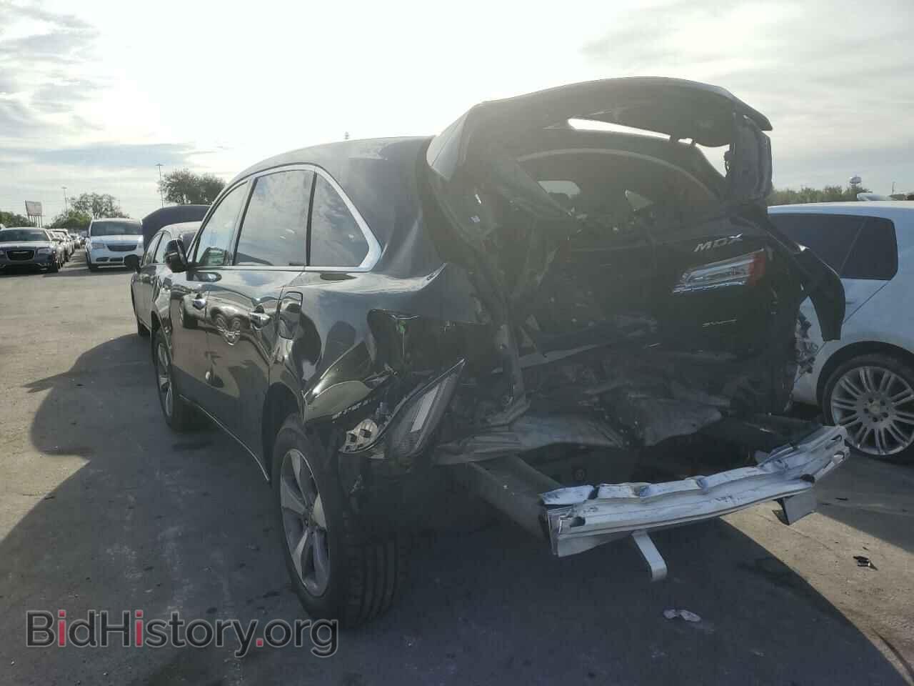 2014 ACURA MDX - VIN: 5FRYD4H21EB017904 - Фото 3