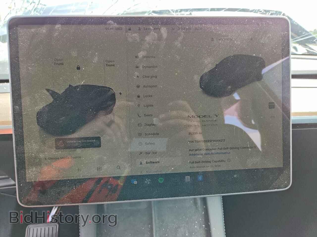 2023 TESLA MODEL Y - VIN: 7SAYGDEE5PA044212 - Photo 9