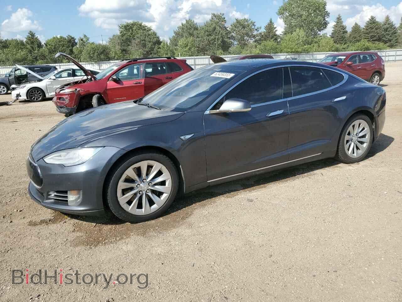 Photo 5YJSA1E23FF118933 - TESLA MODEL S 2015