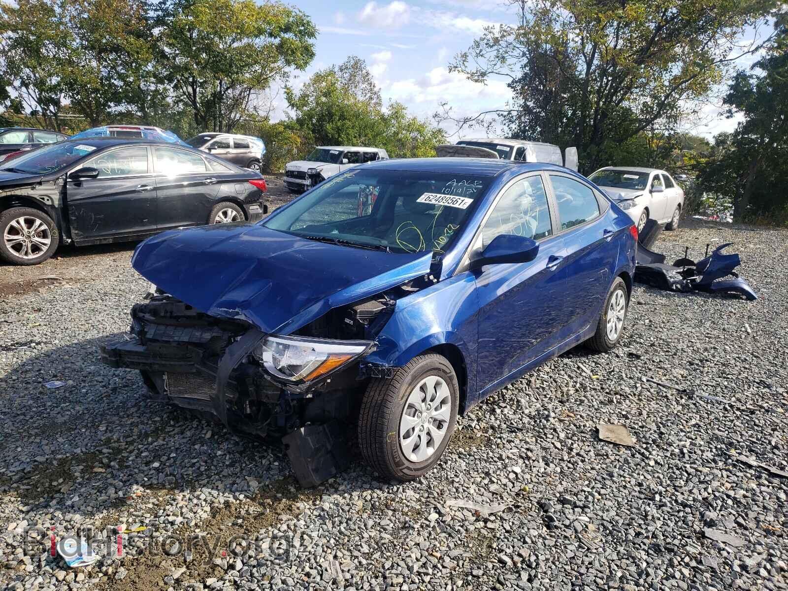 2017 HYUNDAI ACCENT - VIN: KMHCT4AE5HU170201 - Фото 2