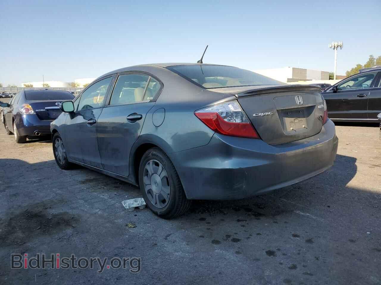 2012 HONDA CIVIC - VIN: JHMFB4F34CS004637 - Фото 2