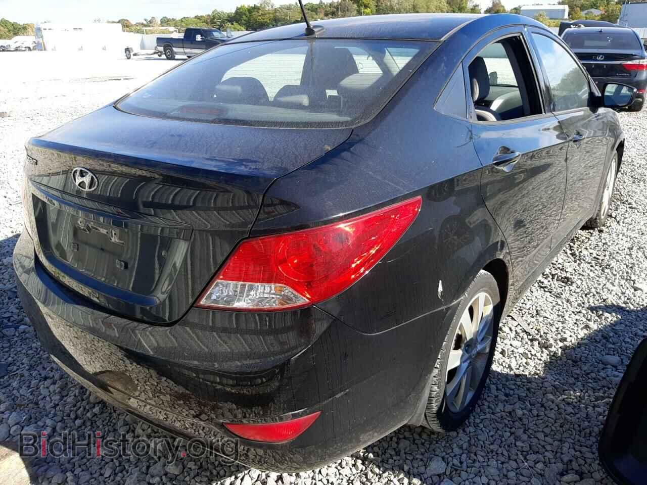 2012 HYUNDAI ACCENT - VIN: KMHCU4AE2CU227878 - Фото 4