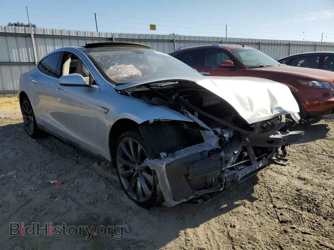 2013 TESLA MODEL S - VIN: 5YJSA1DP1DFP12723 - Фото 4