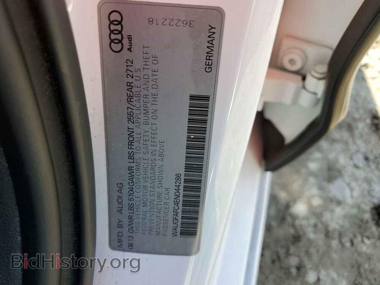 2014 AUDI A6 - VIN: WAUGFAFC4EN044286 - Photo 10