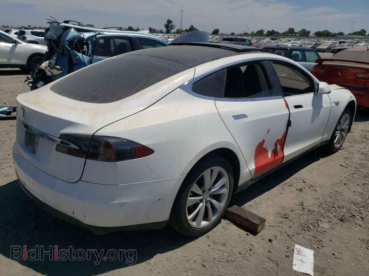 2014 TESLA MODEL S - VIN: 5YJSA1S18EFP52197 - Фото 3