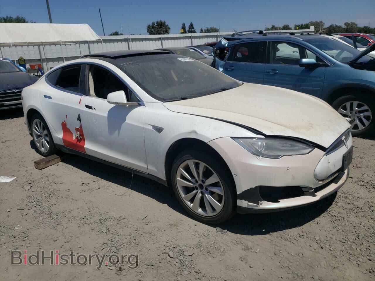 2014 TESLA MODEL S - VIN: 5YJSA1S18EFP52197 - Фото 4