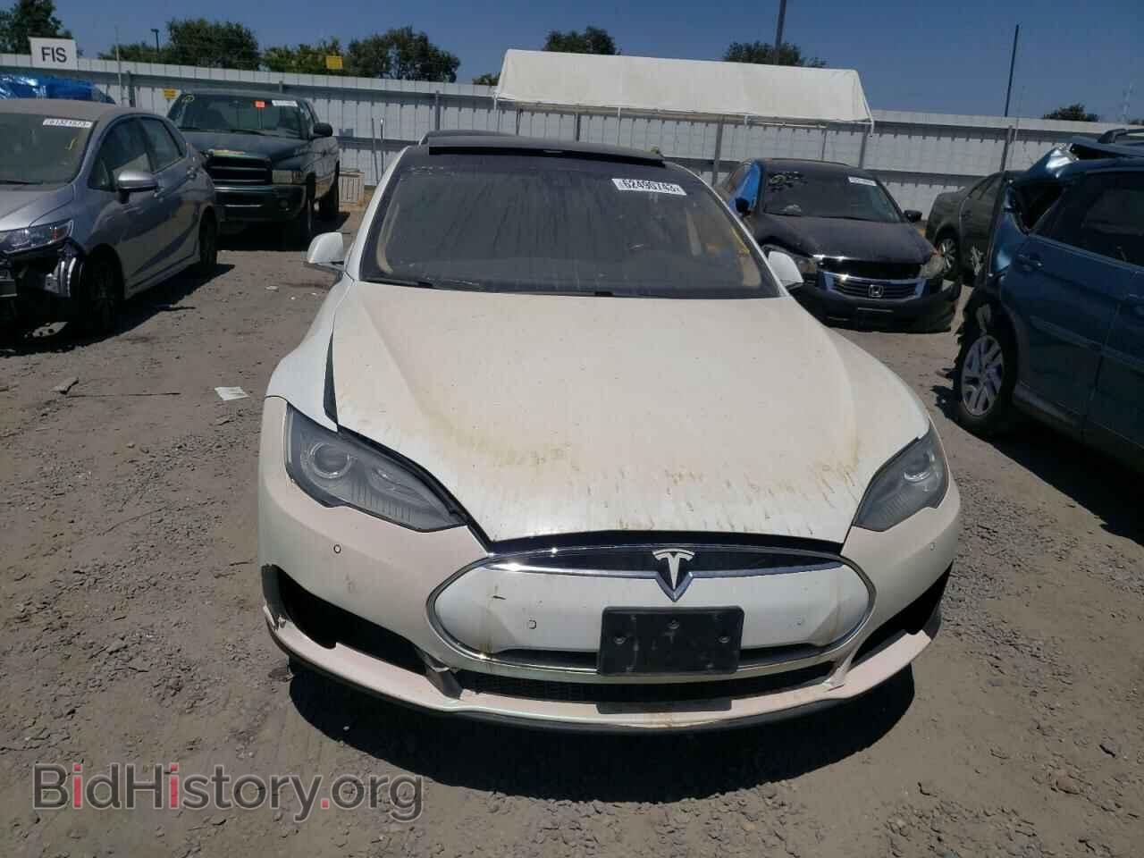 2014 TESLA MODEL S - VIN: 5YJSA1S18EFP52197 - Фото 5