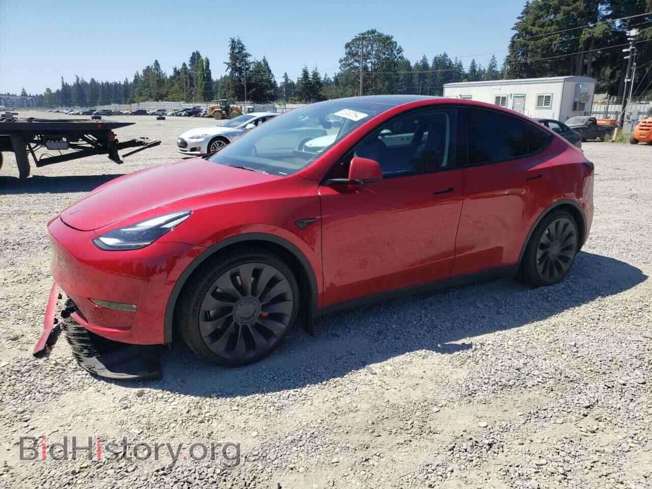 Фотография 7SAYGDEF4PF754875 - TESLA MODEL Y 2023