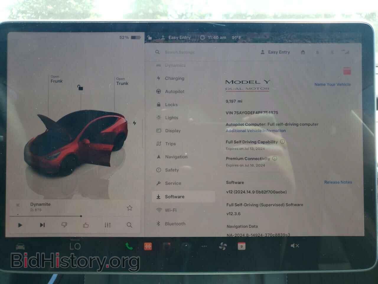 2023 TESLA MODEL Y - VIN: 7SAYGDEF4PF754875 - Фото 9