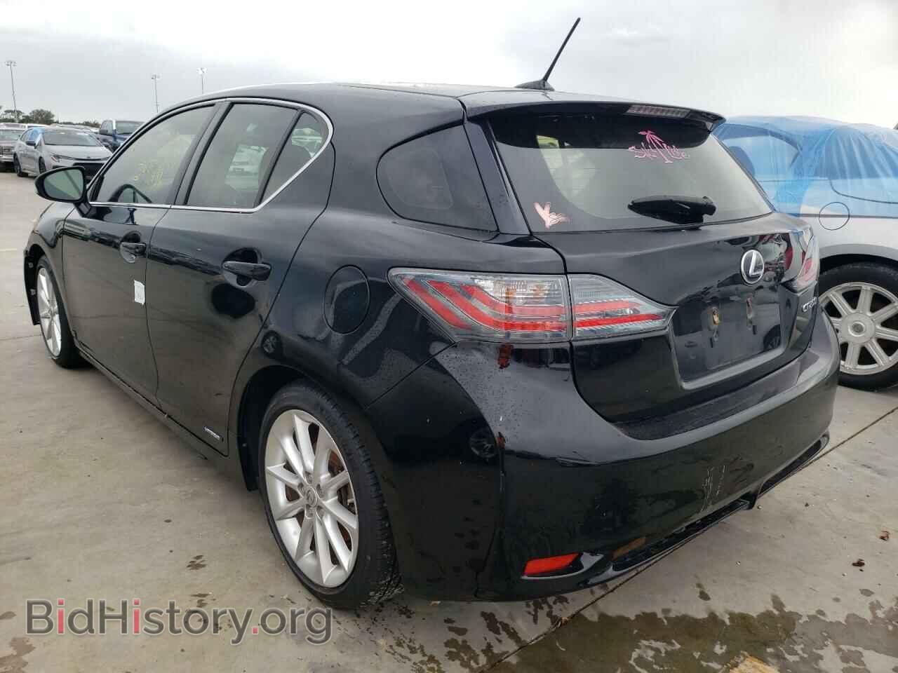 2012 LEXUS CT 200 - VIN: JTHKD5BH7C2087111 - Фото 3