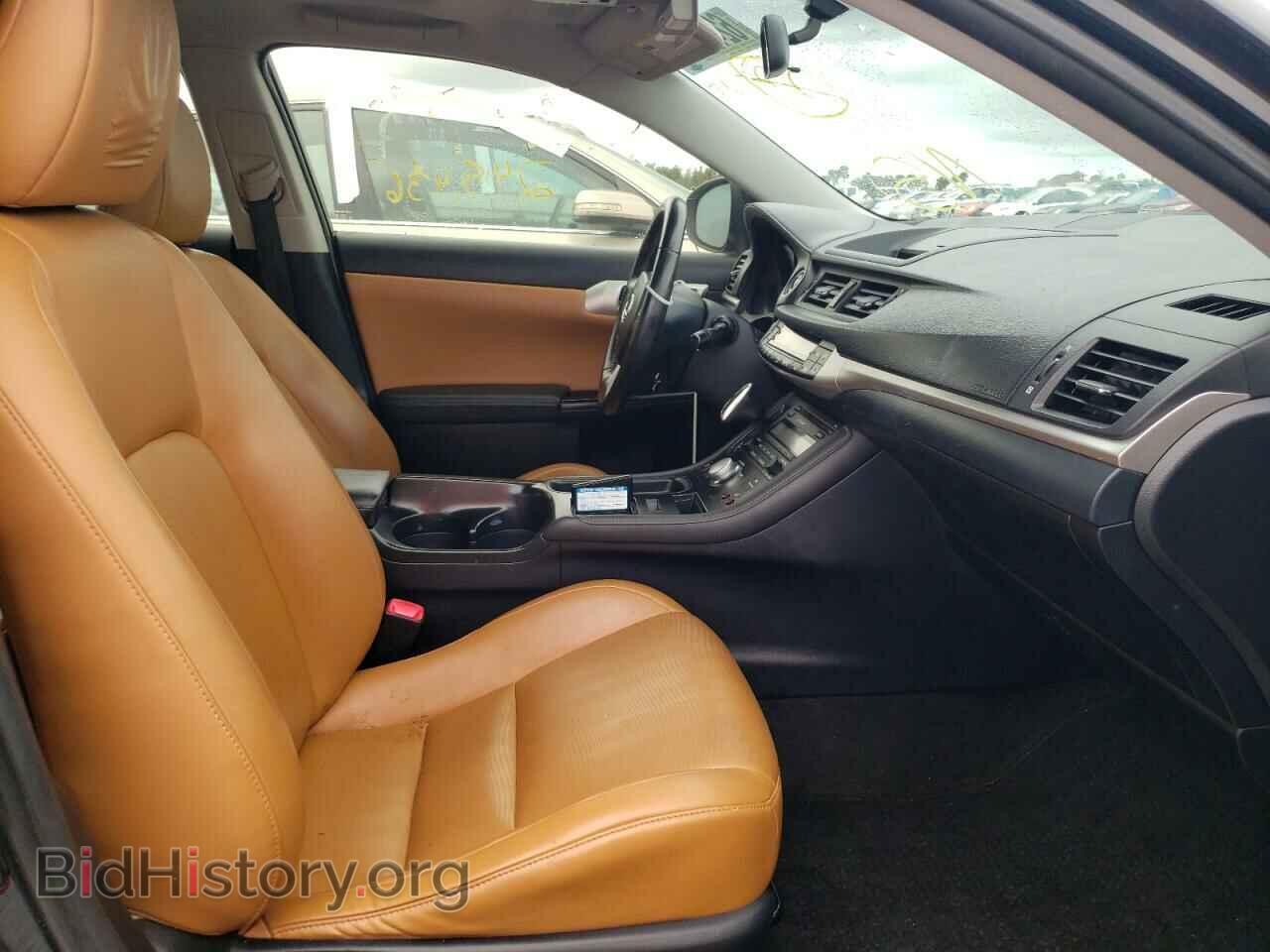 2012 LEXUS CT 200 - VIN: JTHKD5BH7C2087111 - Фото 5