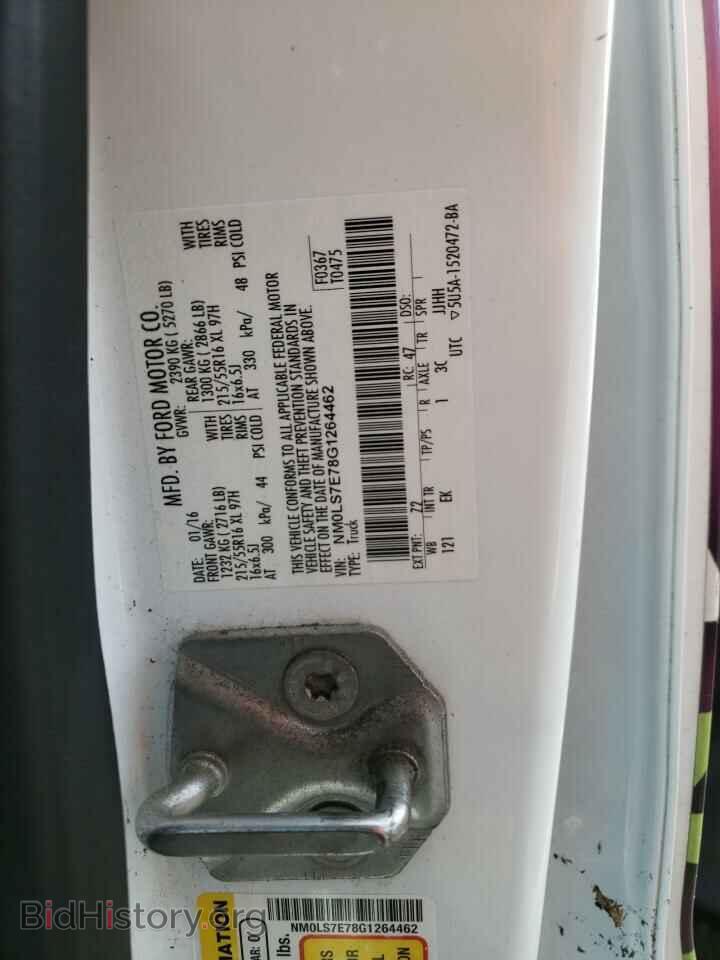 2016 FORD TRANSIT - VIN: NM0LS7E78G1264462 - Photo 10