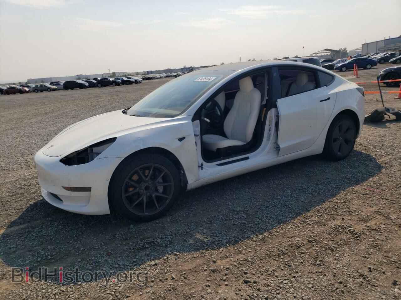 Photo 5YJ3E1EA7MF928885 - TESLA MODEL 3 2021