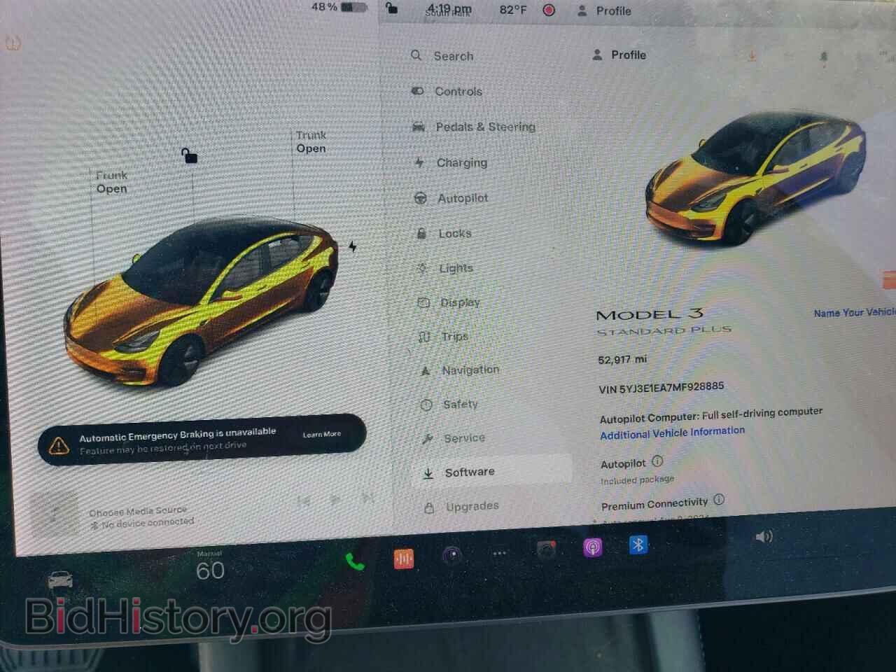 2021 TESLA MODEL 3 - VIN: 5YJ3E1EA7MF928885 - Фото 9