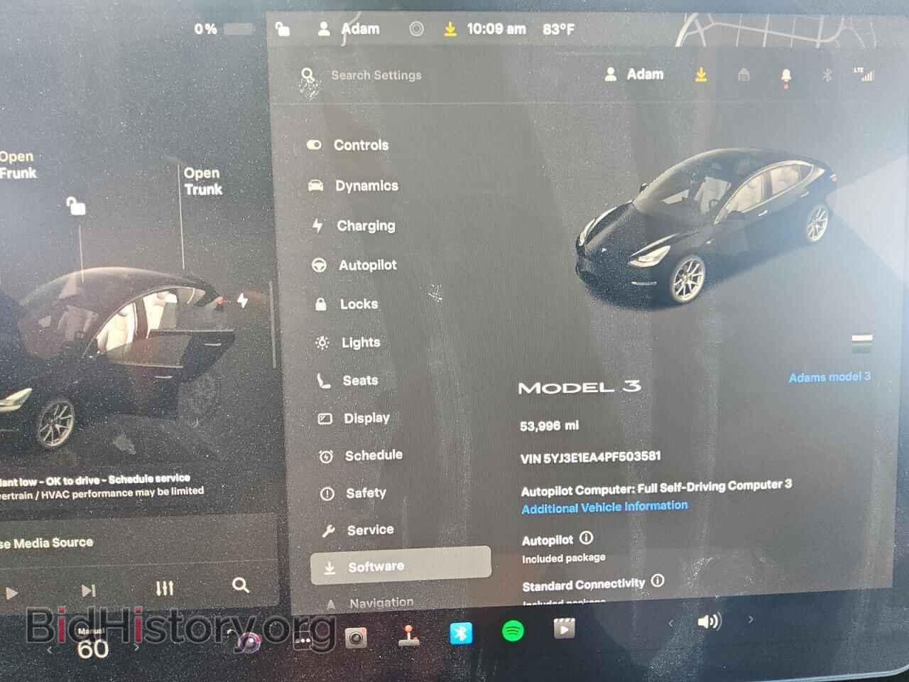 2023 TESLA MODEL 3 - VIN: 5YJ3E1EA4PF503581 - Фото 9