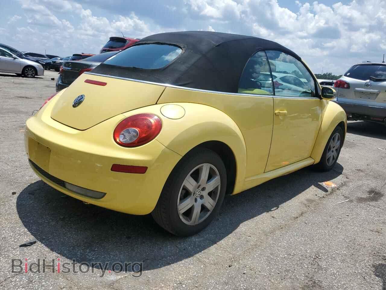 2007 VOLKSWAGEN BEETLE - VIN: 3VWRF31Y97M403636 - Фото 3