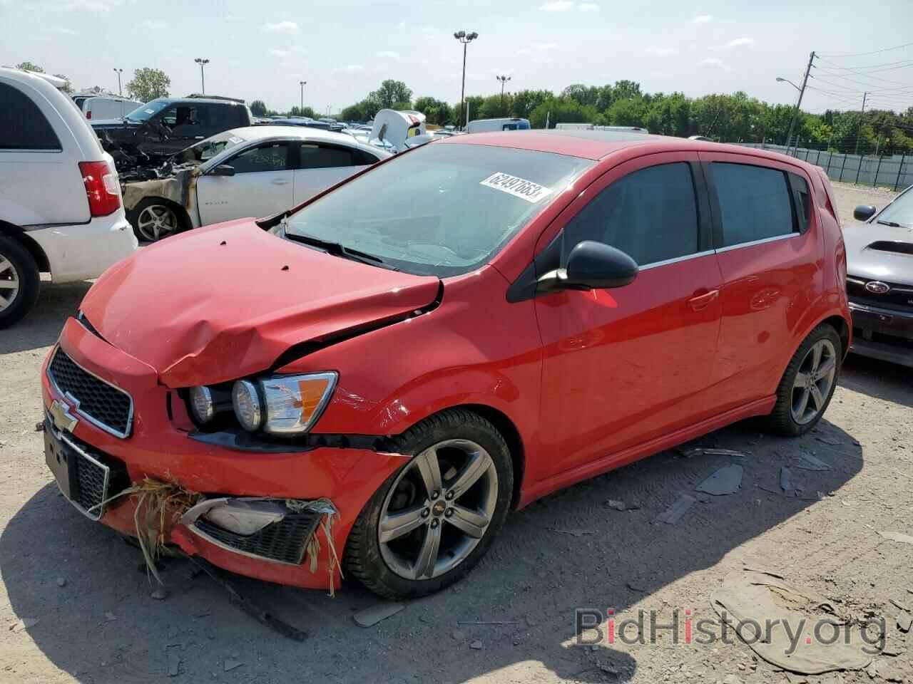 Photo 1G1JG6SB2F4160487 - CHEVROLET SONIC 2015