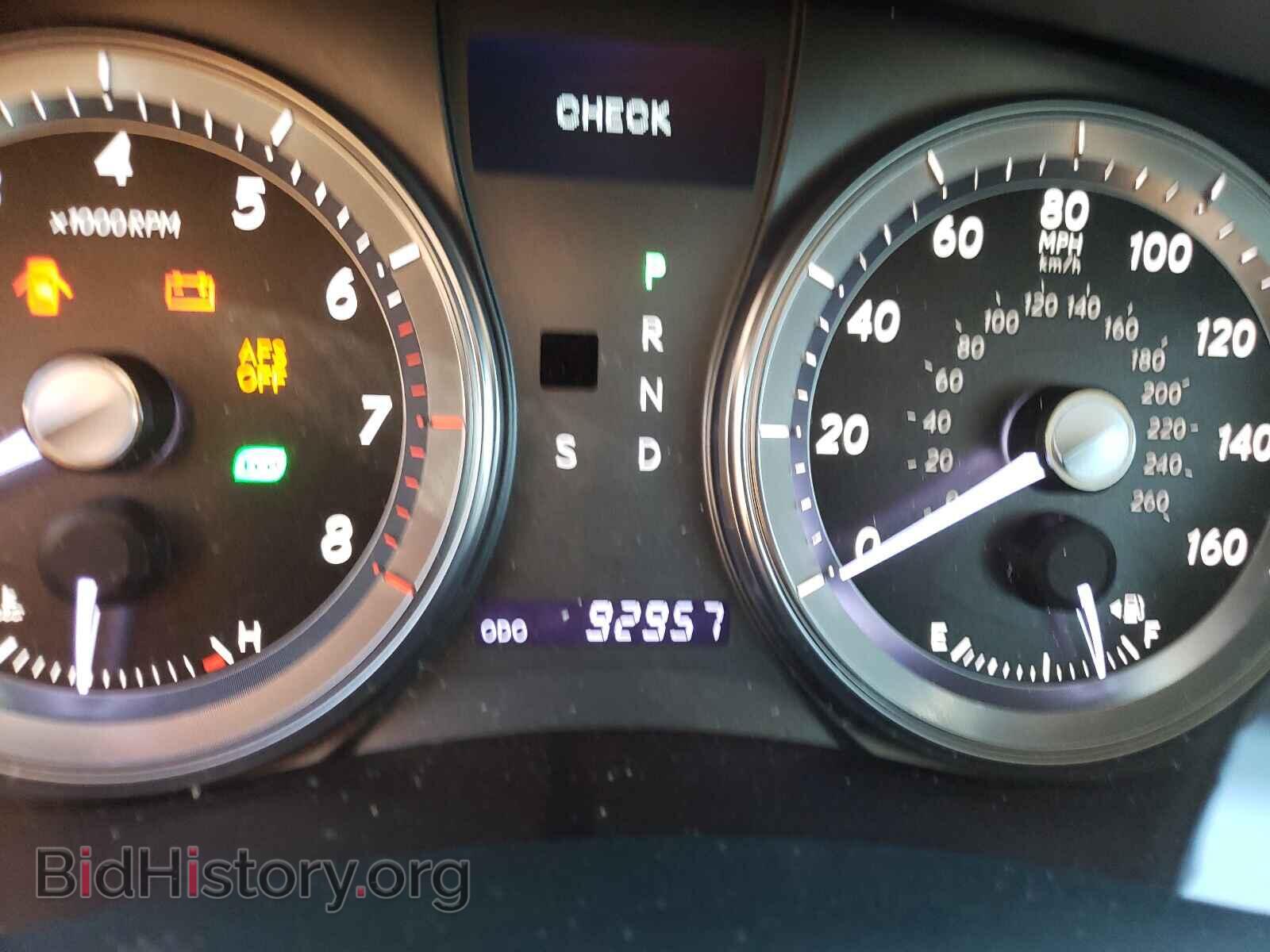 2012 LEXUS ES350 - VIN: JTHBK1EG3C2508422 - Фото 8