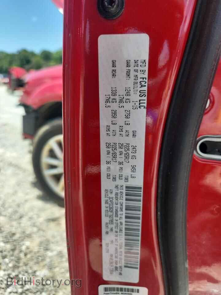 2015 DODGE JOURNEY - VIN: 3C4PDCBG9FT627855 - Фото 14
