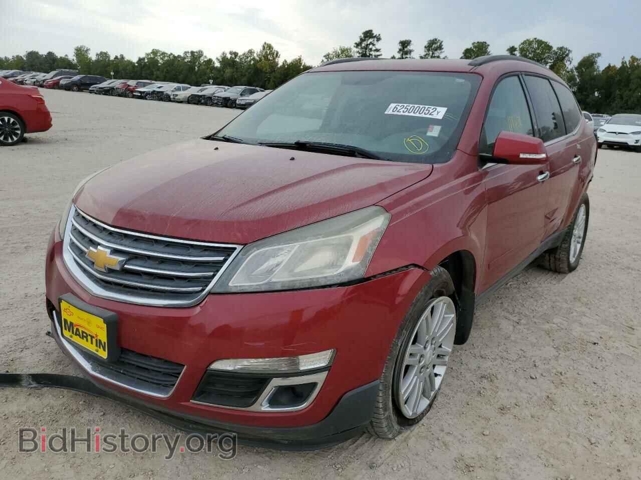 2014 CHEVROLET TRAVERSE - VIN: 1GNKRGKD3EJ101646 - Фото 2