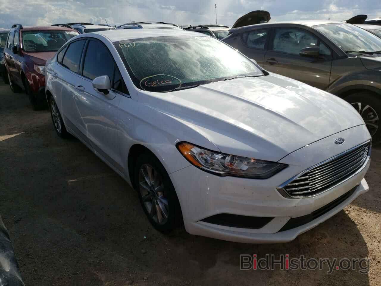 Photo 3FA6P0H78HR388961 - FORD FUSION 2017