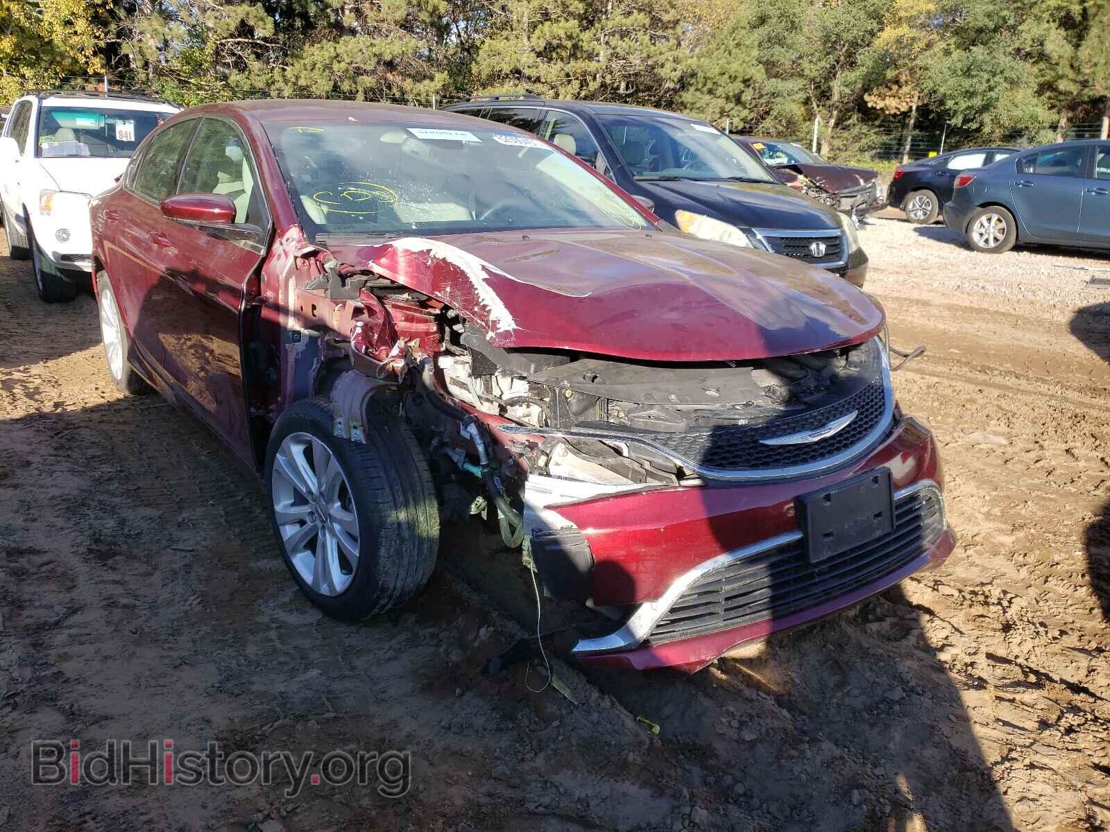 Фотография 1C3CCCAB9FN521692 - CHRYSLER 200 2015