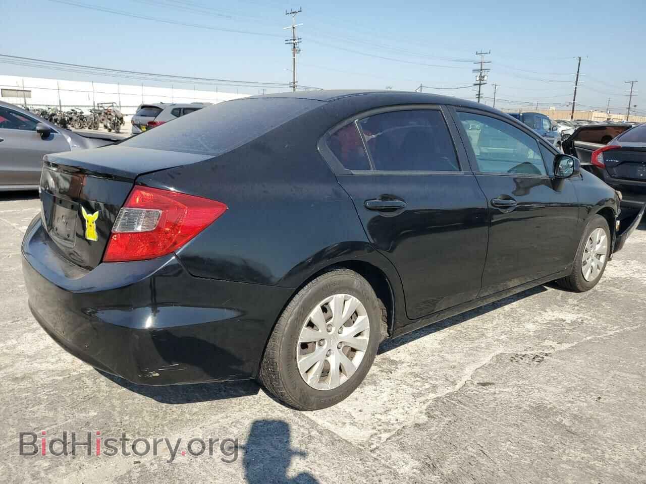 2012 HONDA CIVIC - VIN: 19XFB2F53CE375914 - Фото 3