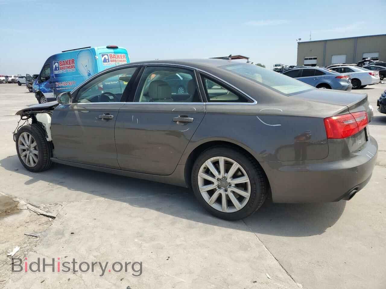 2014 AUDI A6 - VIN: WAUFGAFC8EN041934 - Фото 2