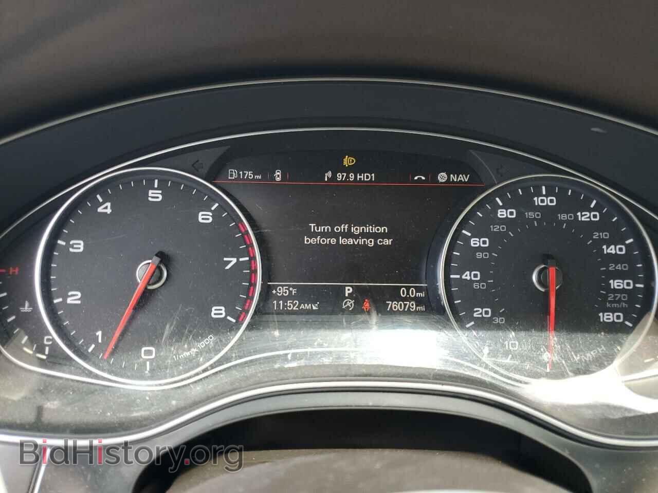 2014 AUDI A6 - VIN: WAUFGAFC8EN041934 - Фото 9