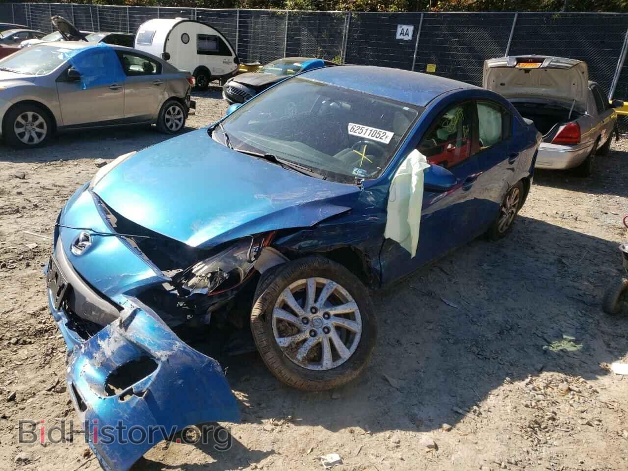 2012 MAZDA 3 - VIN: JM1BL1V83C1692287 - Фото 2