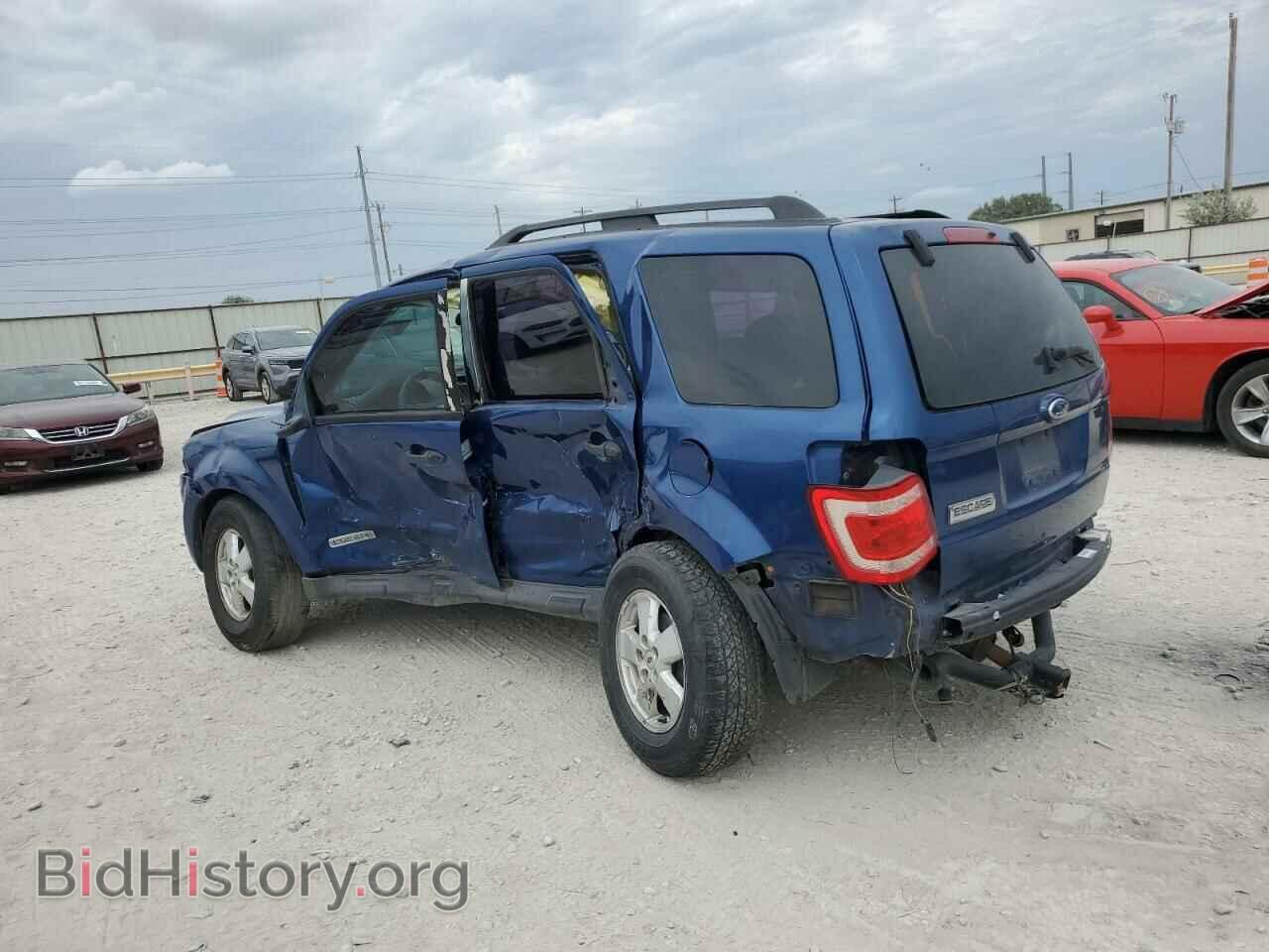 2008 FORD ESCAPE - VIN: 1FMCU02Z58KA28224 - Фото 2