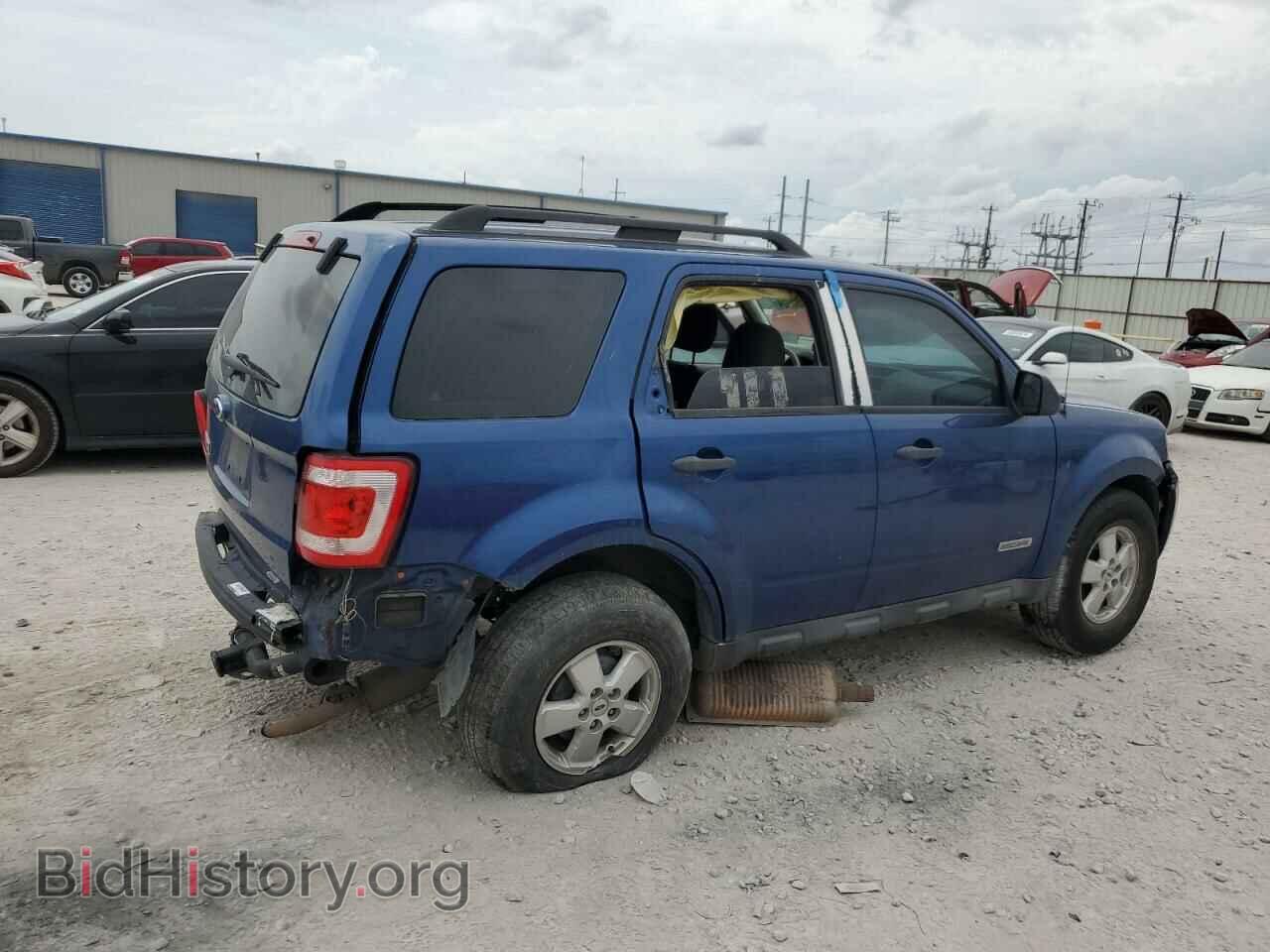 2008 FORD ESCAPE - VIN: 1FMCU02Z58KA28224 - Фото 3