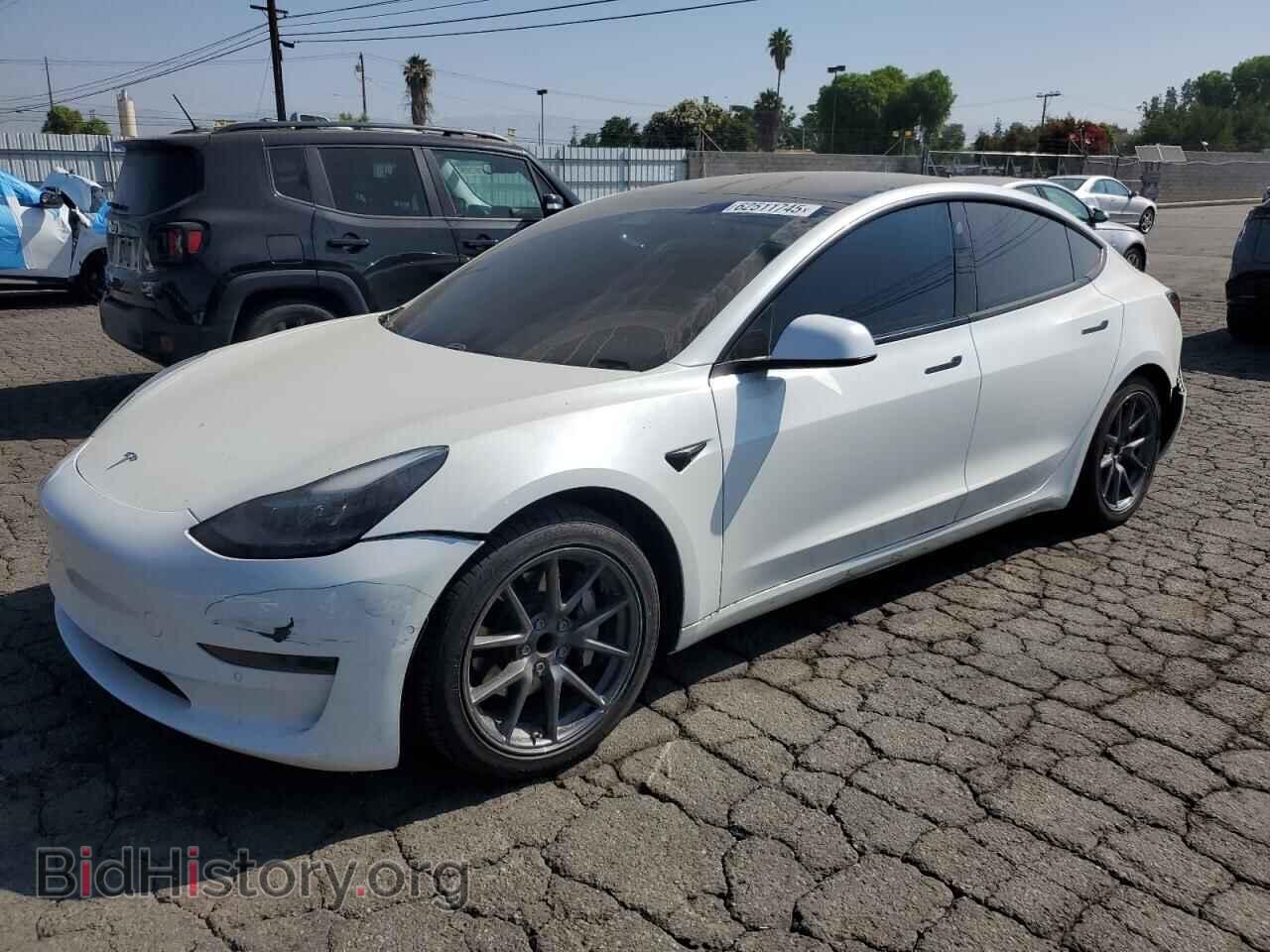 Photo 5YJ3E1EA8MF074893 - TESLA MODEL 3 2021