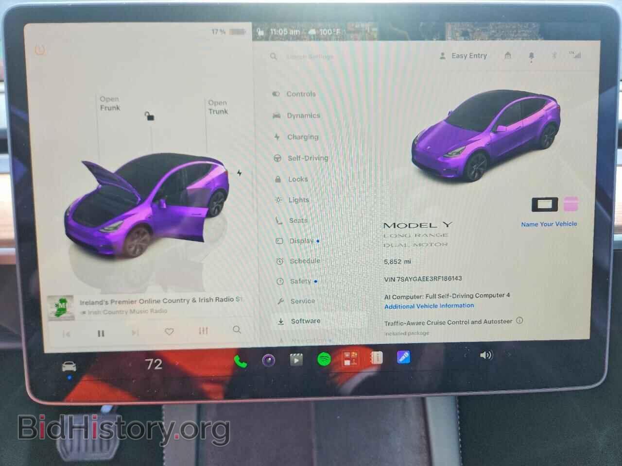 2024 TESLA MODEL Y - VIN: 7SAYGAEE3RF186143 - Photo 9