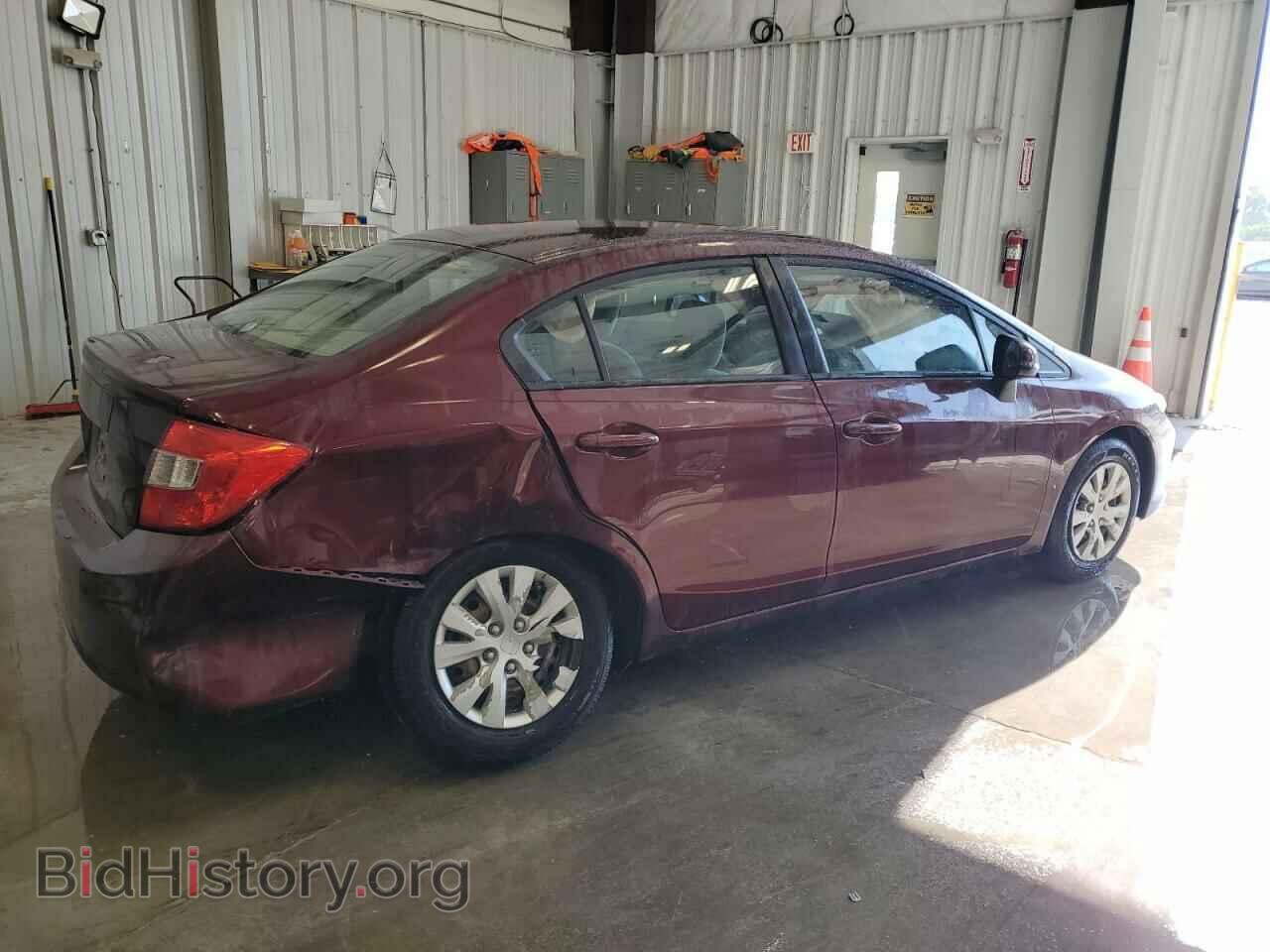 2012 HONDA CIVIC - VIN: 19XFB2F55CE052710 - Фото 3