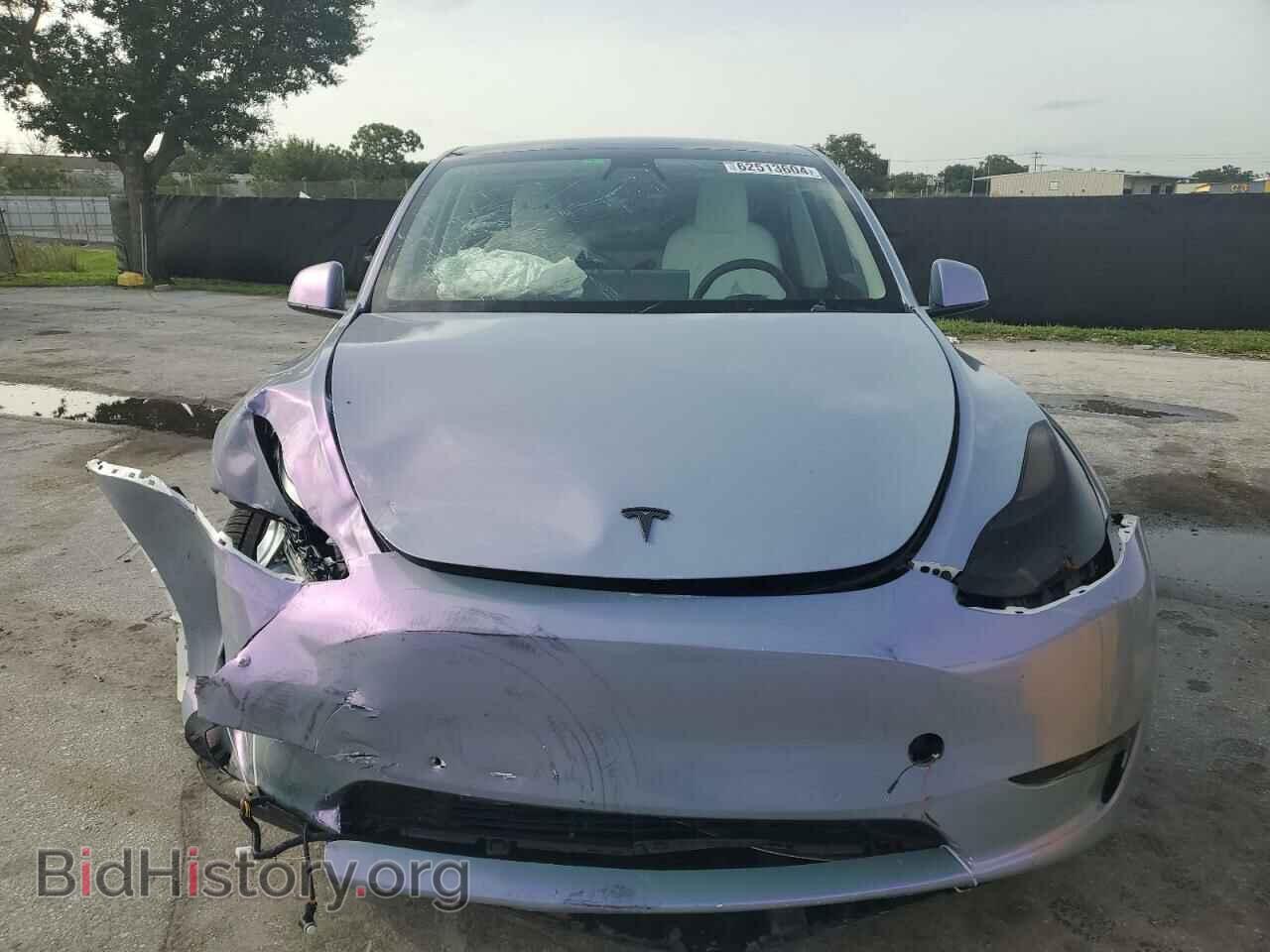 2022 TESLA MODEL Y - VIN: 7SAYGDEF1NF448696 - Фото 5