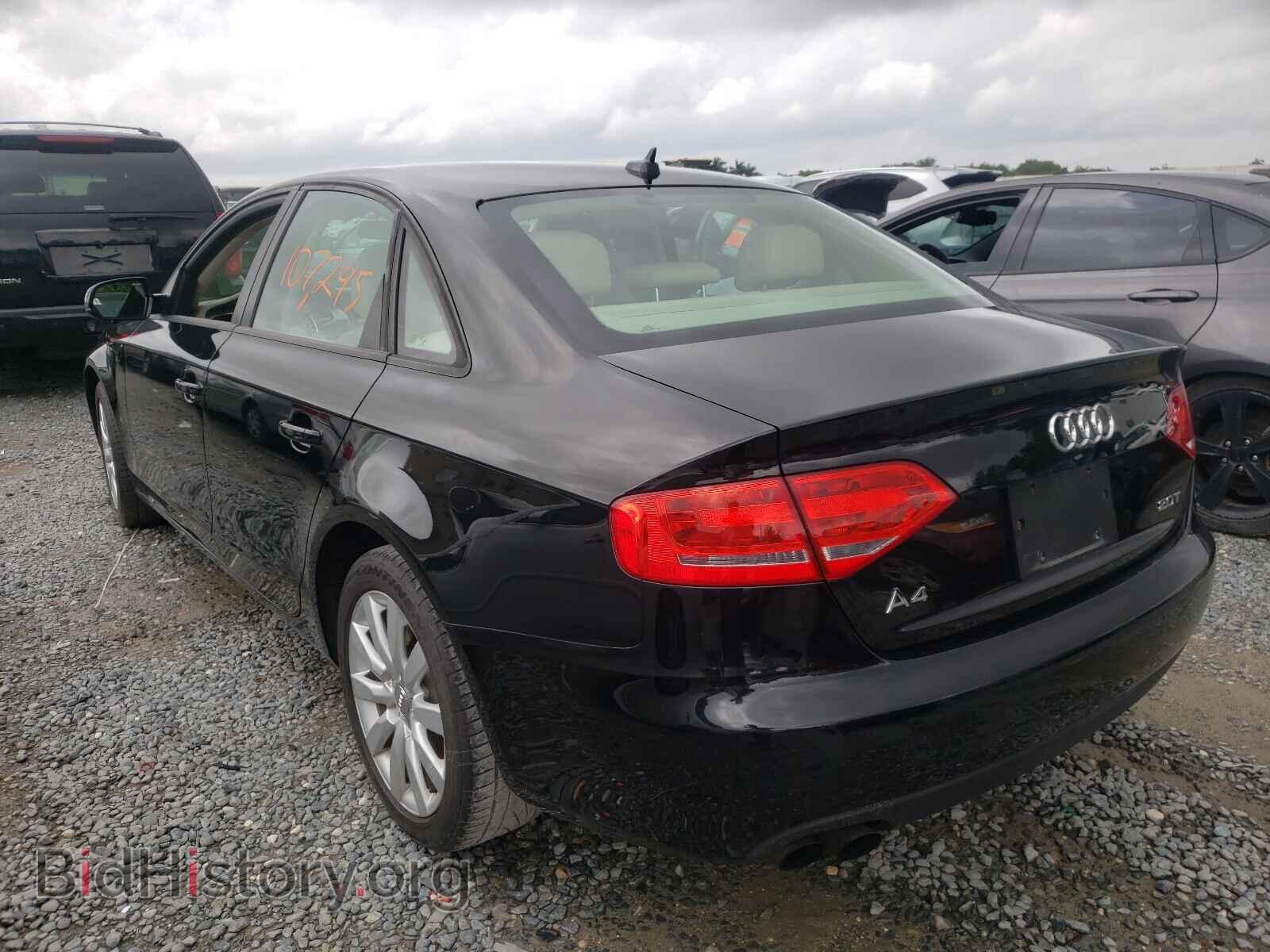 2012 AUDI A4 - VIN: WAUAFAFL2CA118833 - Фото 3