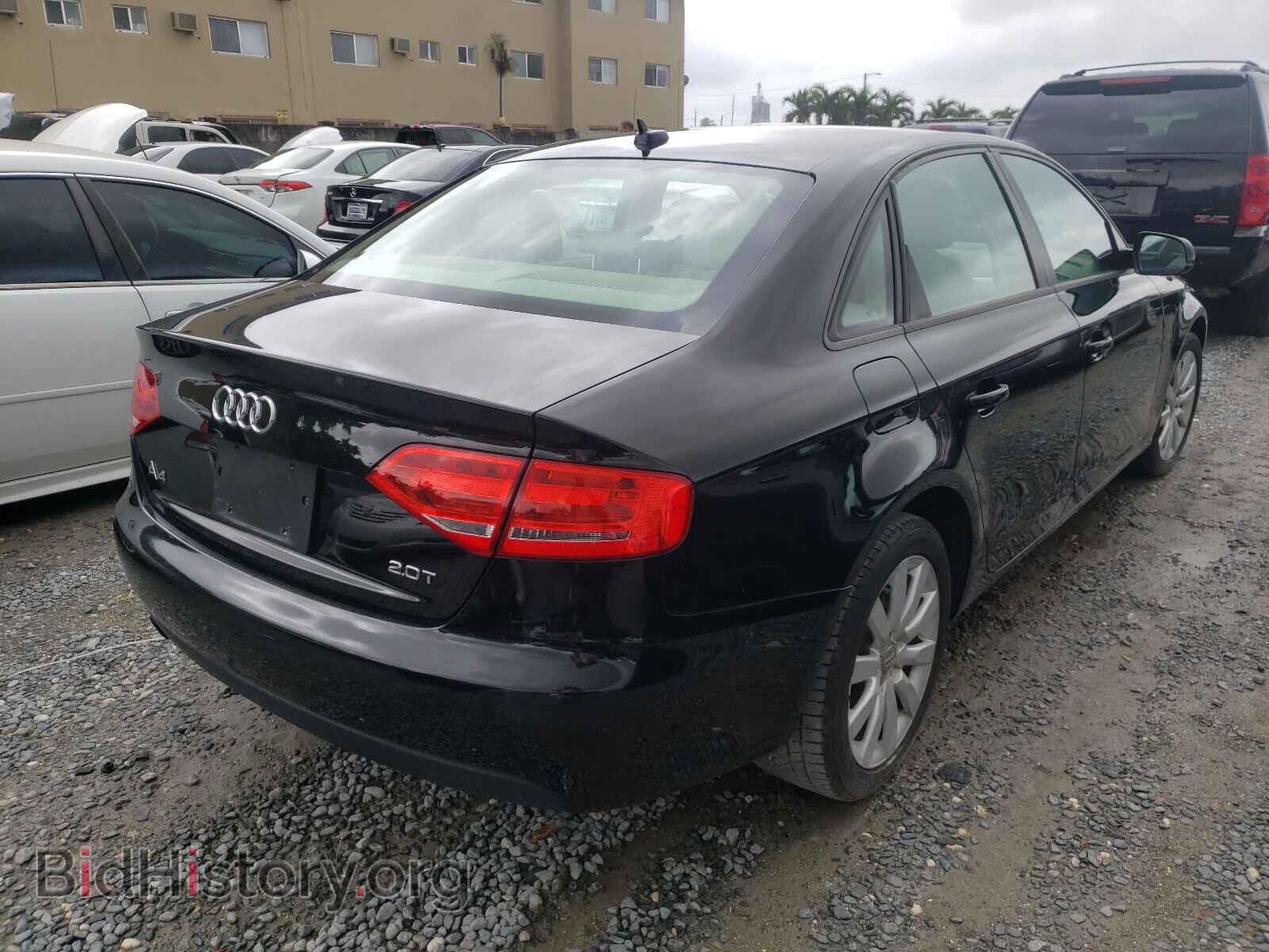 2012 AUDI A4 - VIN: WAUAFAFL2CA118833 - Фото 4