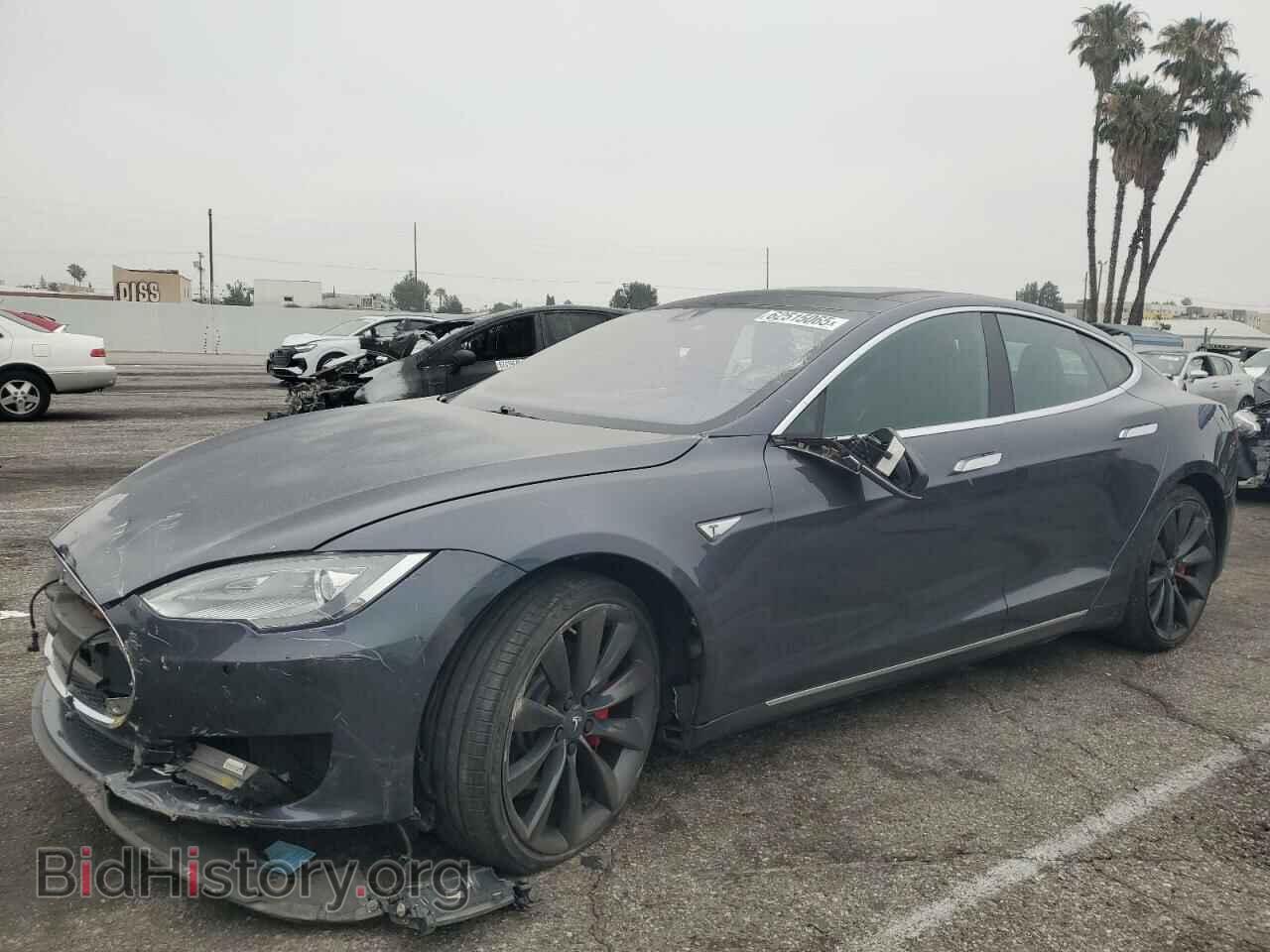 Photo 5YJSA1H10EFP60690 - TESLA MODEL S 2014