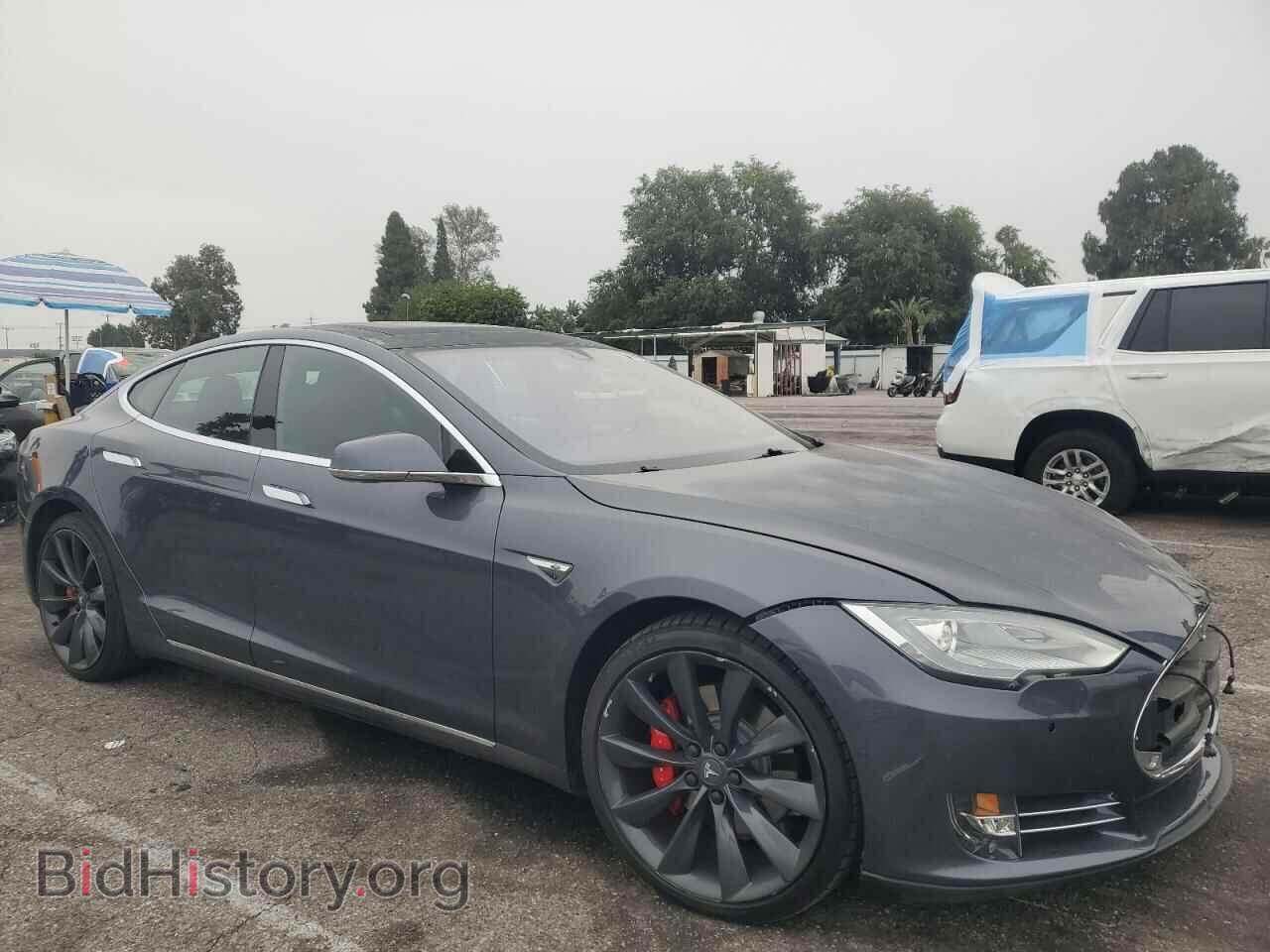 2014 TESLA MODEL S - VIN: 5YJSA1H10EFP60690 - Photo 4