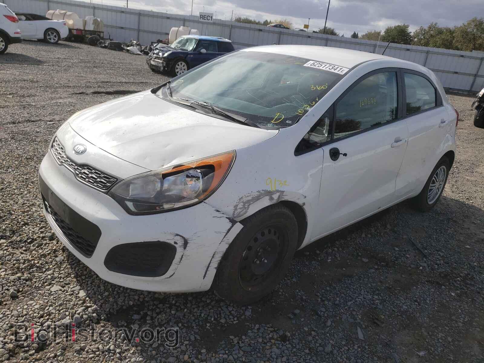 2013 KIA RIO - VIN: KNADM5A35D6155607 - Фото 9