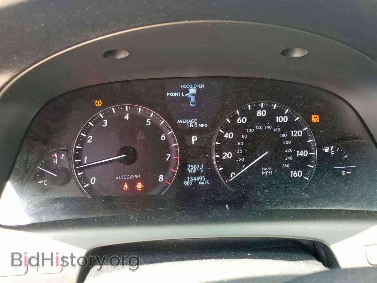 2012 LEXUS LS460 - VIN: JTHCL5EF5C5014738 - Фото 9