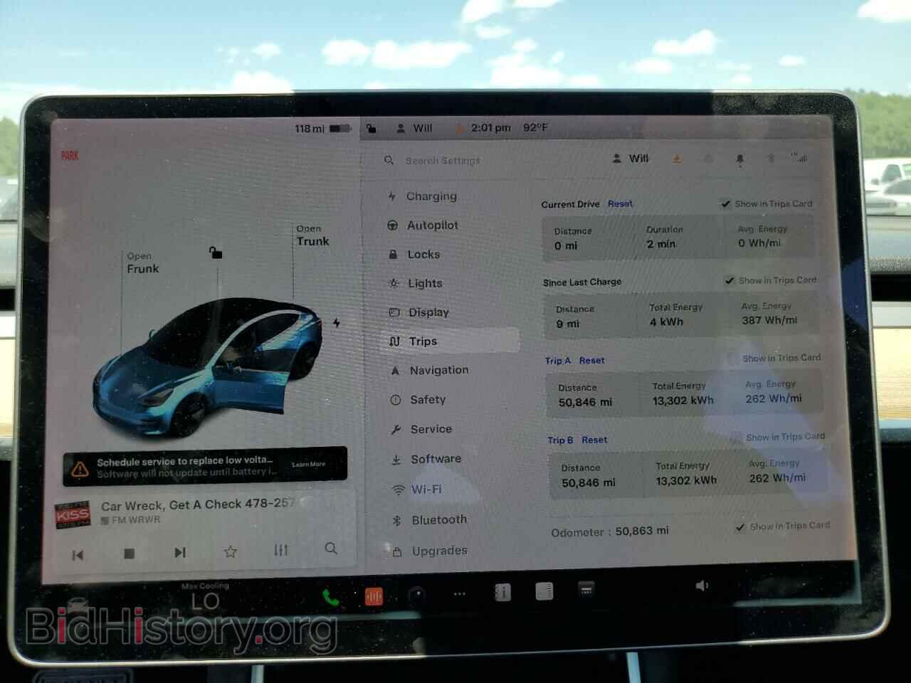 2018 TESLA MODEL 3 - VIN: 5YJ3E1EA4JF156681 - Photo 9
