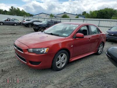 2014 Mitsubishi LANCER SE, red — VIN JA32V2FW1EU008480, Copart