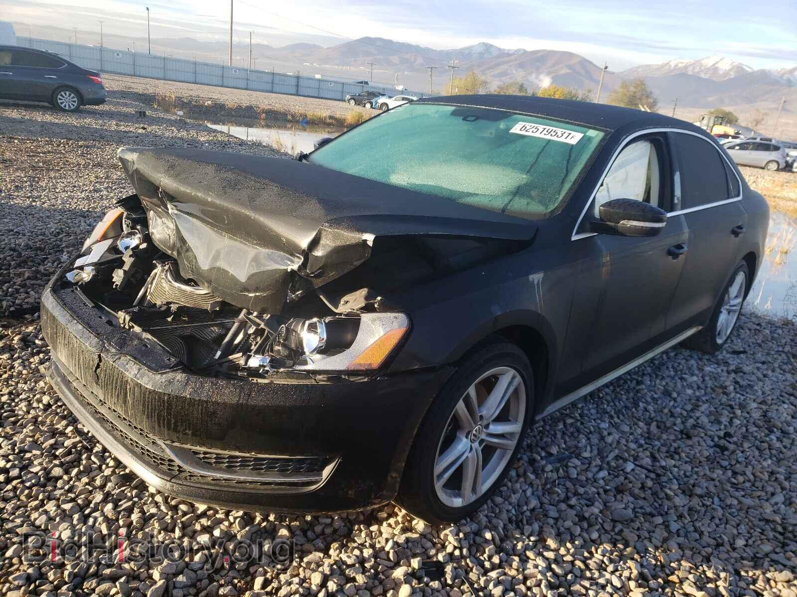 2014 VOLKSWAGEN PASSAT - VIN: 1VWBN7A32EC009586 - Фото 2