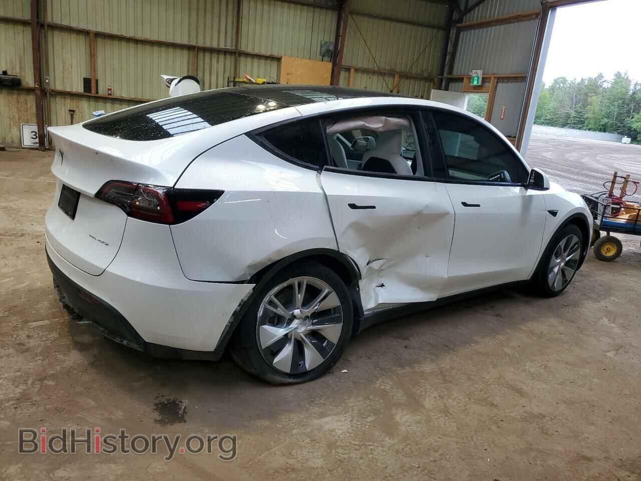 2022 TESLA MODEL Y - VIN: 7SAYGDEEXNF437736 - Фото 3