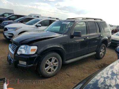 2010 Ford EXPLORER Explorer X, черный — VIN 1FMEU7DE5AUB12730, Copart